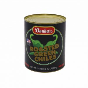 Dunbars Roasted Green Chilies 28oz