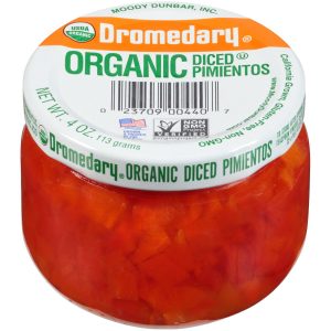 4oz. Organic Dromedary Diced Pimientos