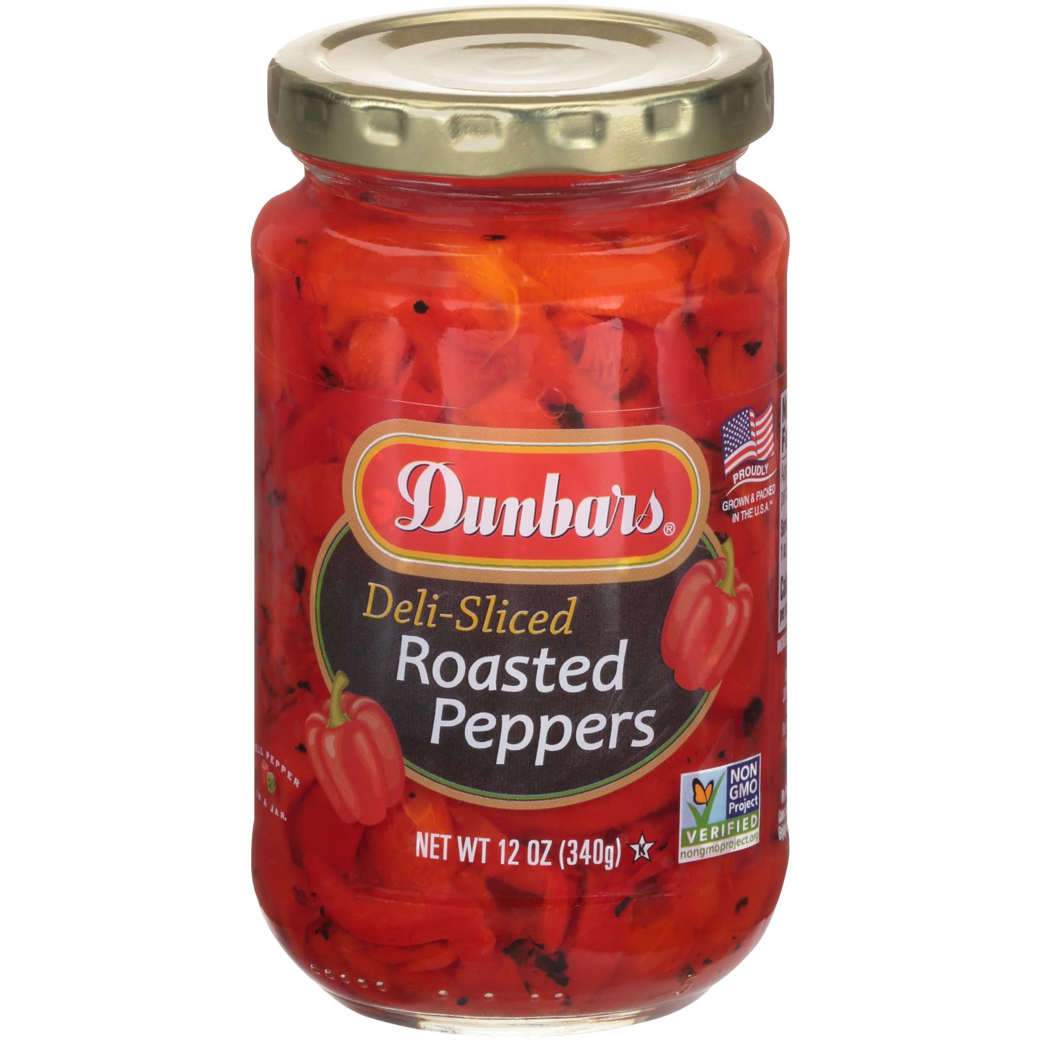 12 Pack 12oz. Dunbars® DeliSliced Roasted Peppers Moody Dunbar