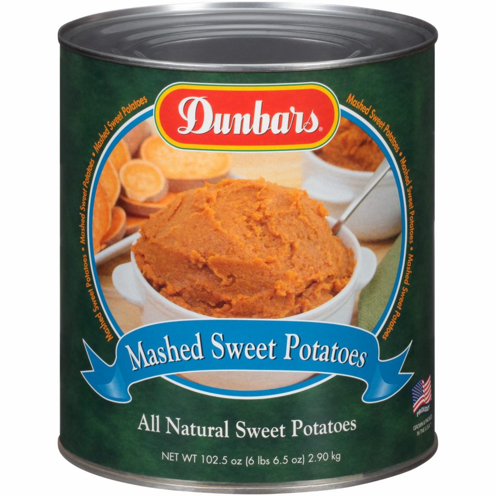 Dunbars Mashed Sweet Potatoes 102.5 Oz