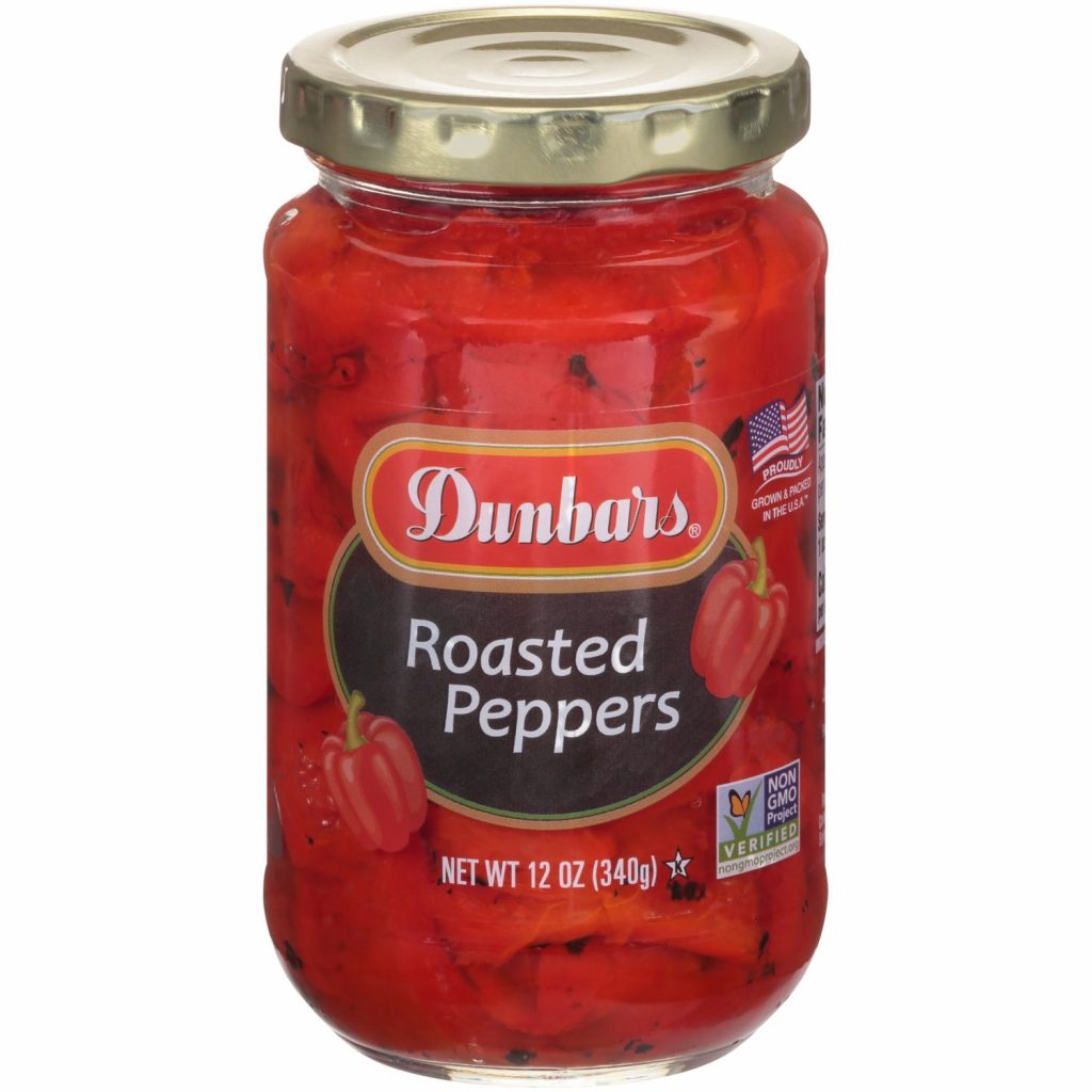 Dunbars Roasted Peppers 12 Oz