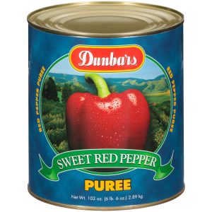 Dunbars Sweet Red Bell Pepper Puree 102 Oz